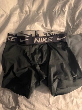 Nike Black Performance Compression Shorts with Branded Waistband